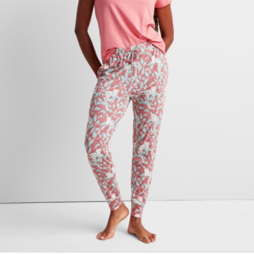 State of Day Printed Jogger Pajama Pants Size  XL NWT